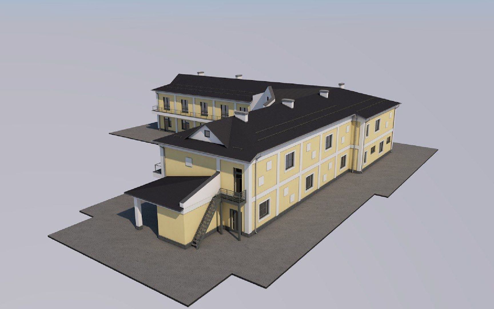 дом, престарелых, проект, Мосгражданпроект