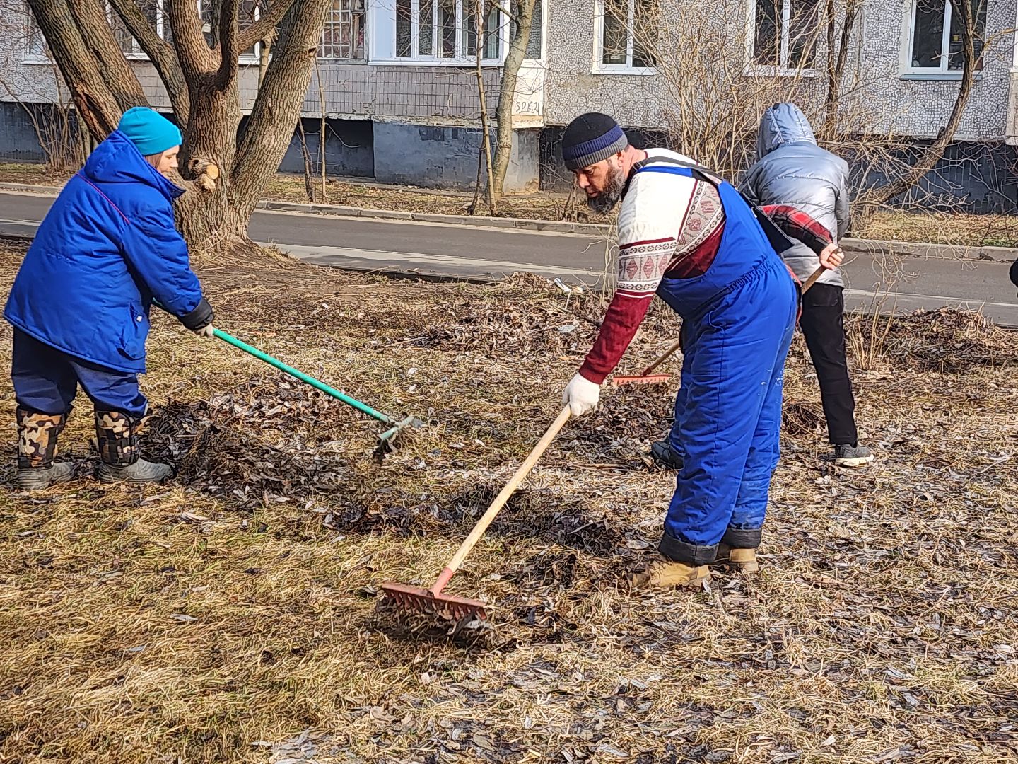 фрязино, уборка улиц, уборка газонов, благоустройство,
