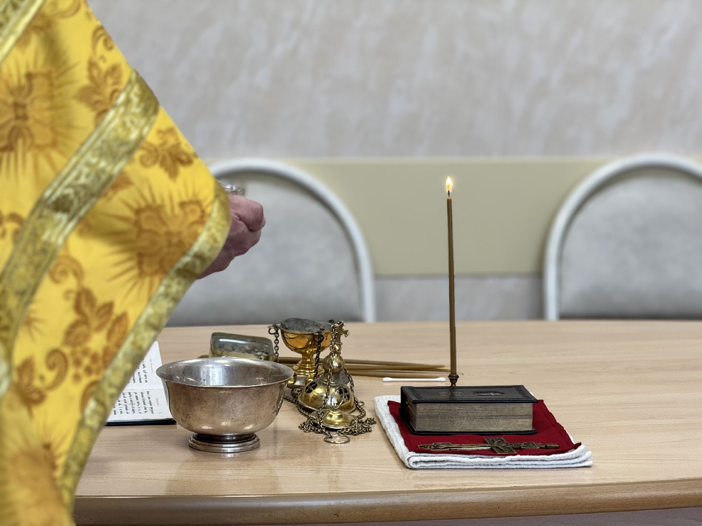 шаховская, медицина, освещение больницы, церковь,