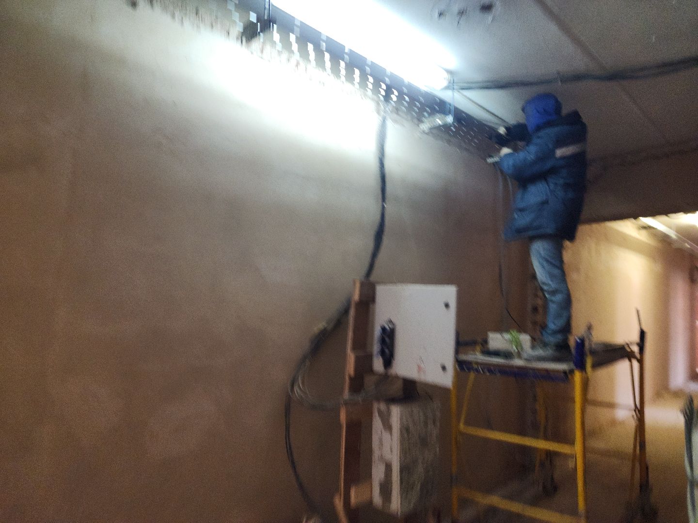 красноармейск, городской округ пушкинский, капремонт школы, строительные леса, ремонт фасада,