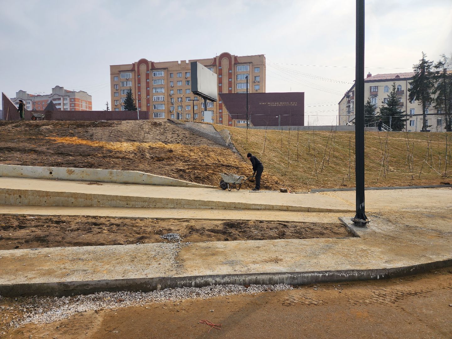 раменское, благоустройство, площадь победы, нижняя площадка,