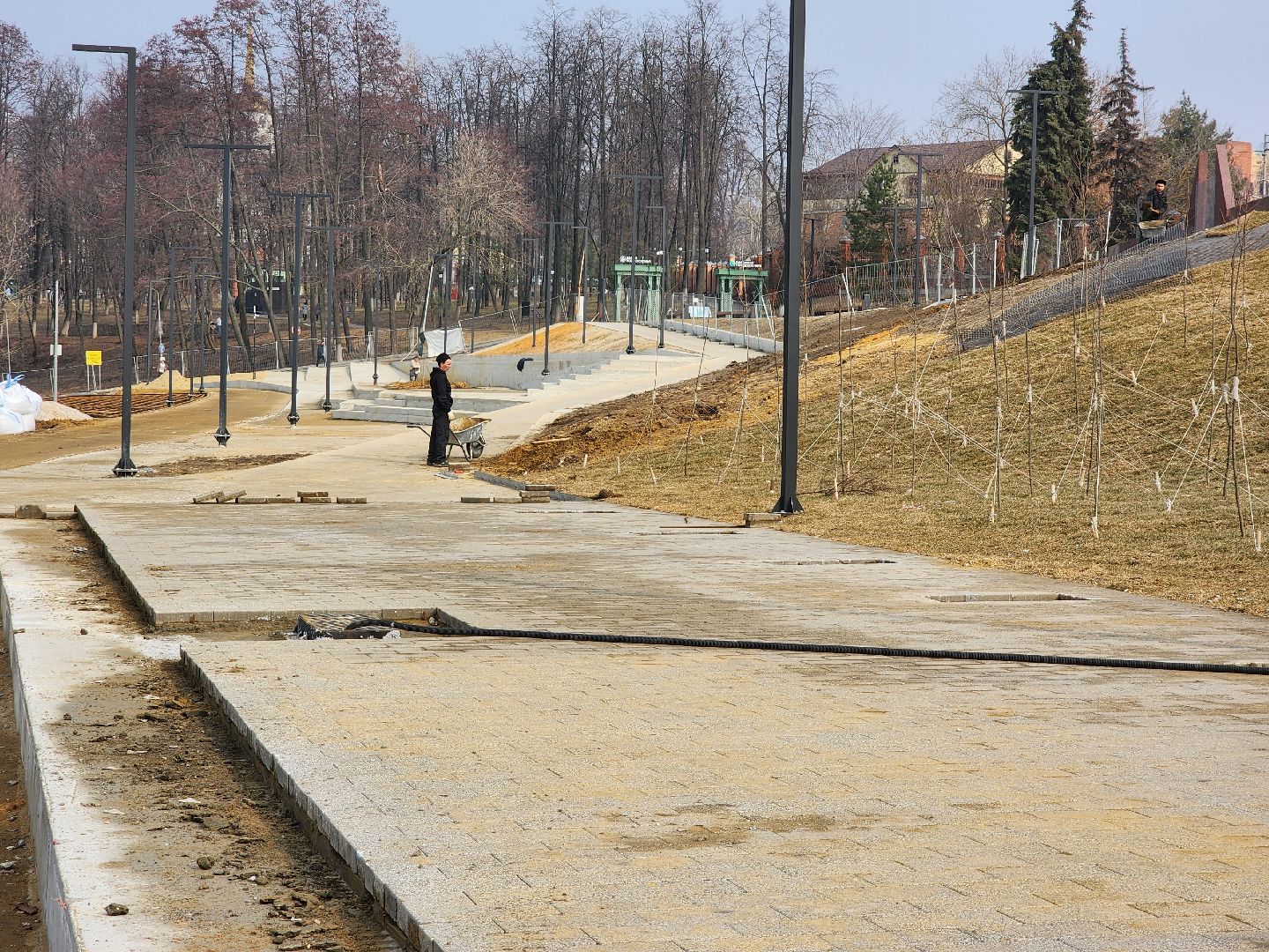 раменское, благоустройство, площадь победы, нижняя площадка,