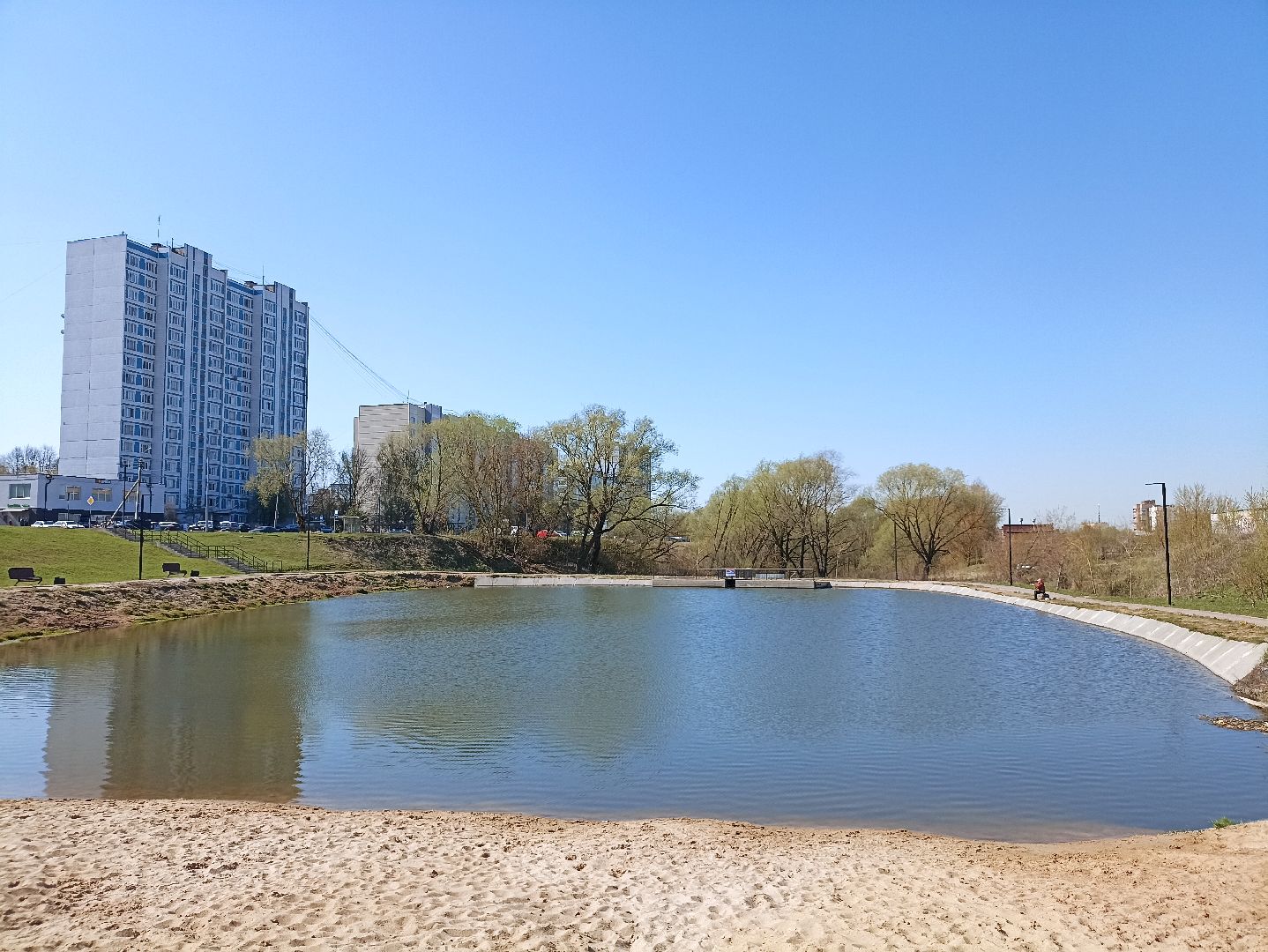 Серпухов, Подмосковье, рыбалка, пруд, весна