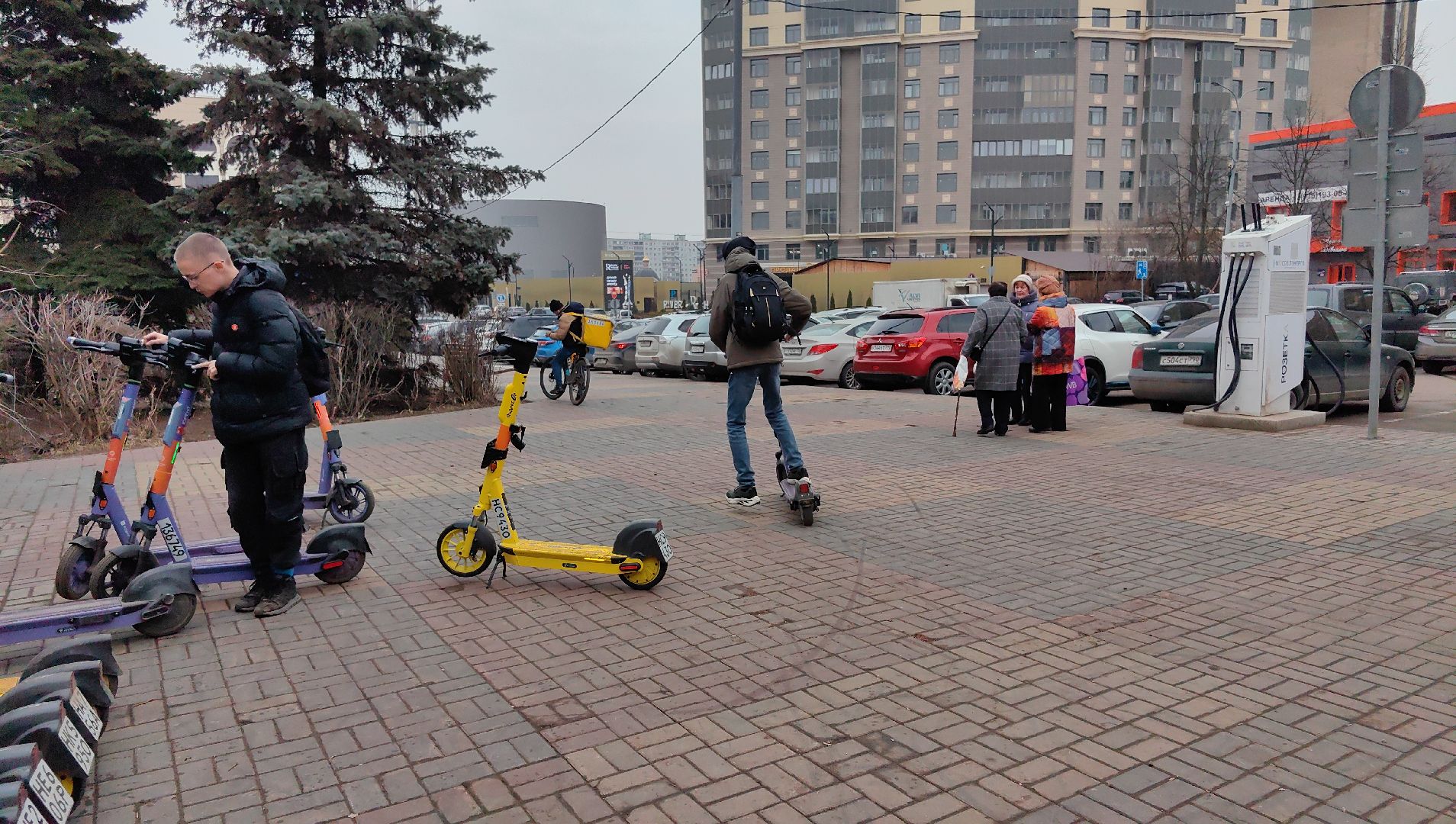 кикшеринг, парковка, сим, пдд, приложение,