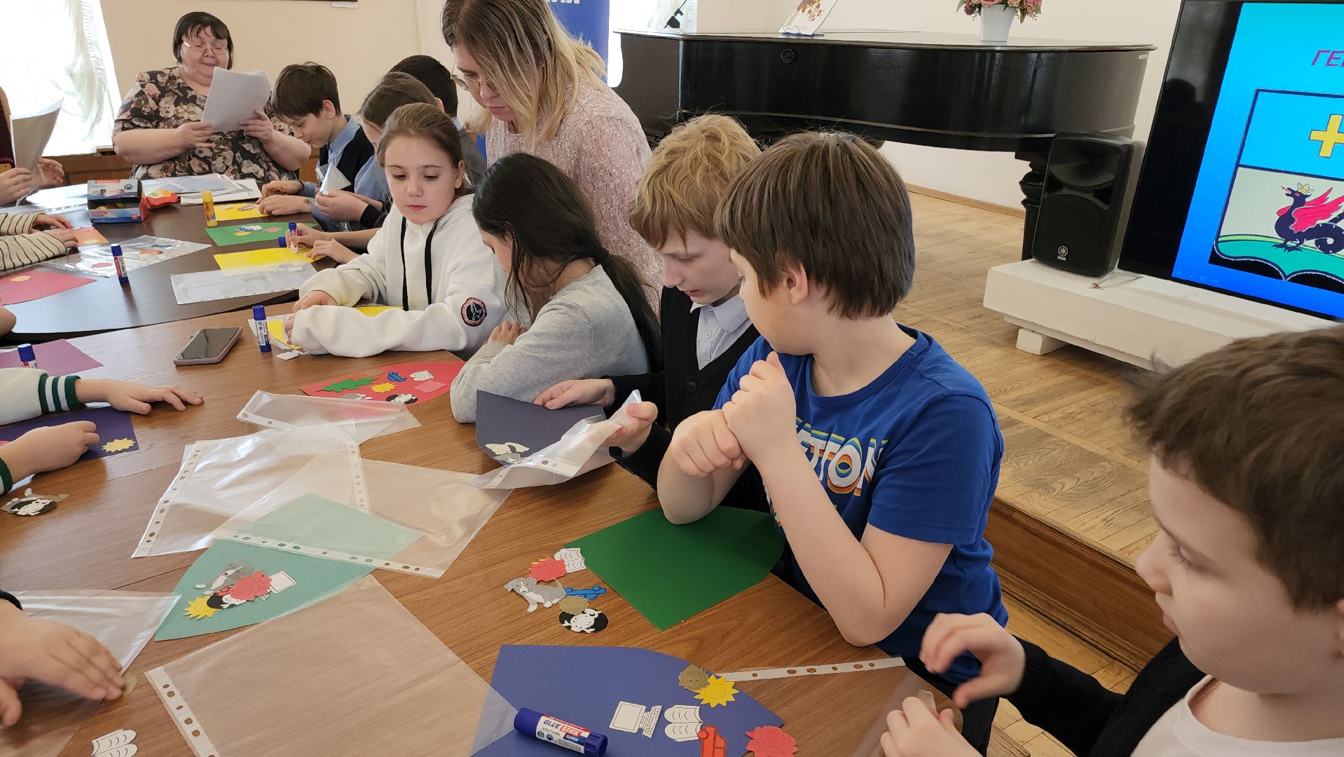 кашира, музей, герб, геральдика, лекция, школьники, мастер-класс,