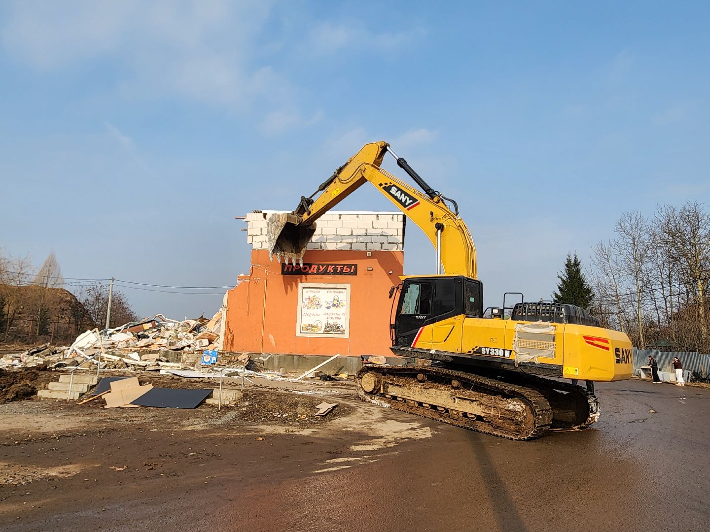 снос незаконных объектов, мытищи,