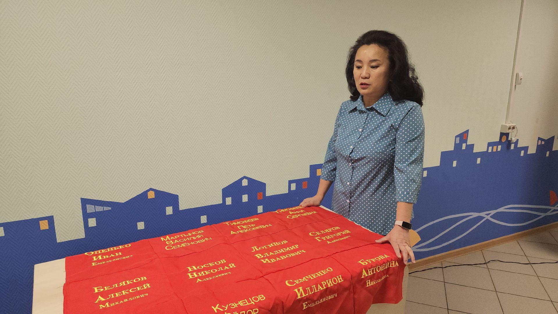 долгопрудный, ассоциация многодетных семей, ветераны великой отечественной войны, знамя победы, Женщины России,