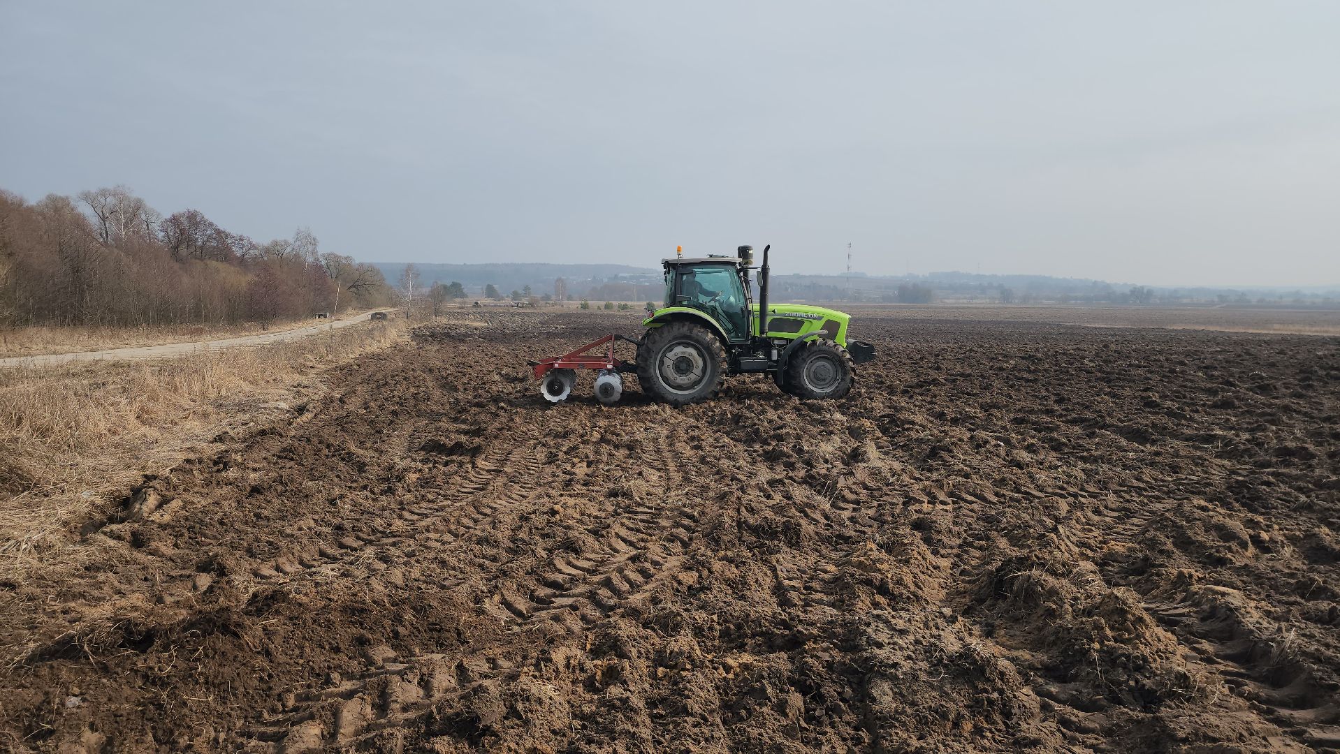 серпухов, деревня игумново, сельское хозяйство, начало посевной, ооотуровский,