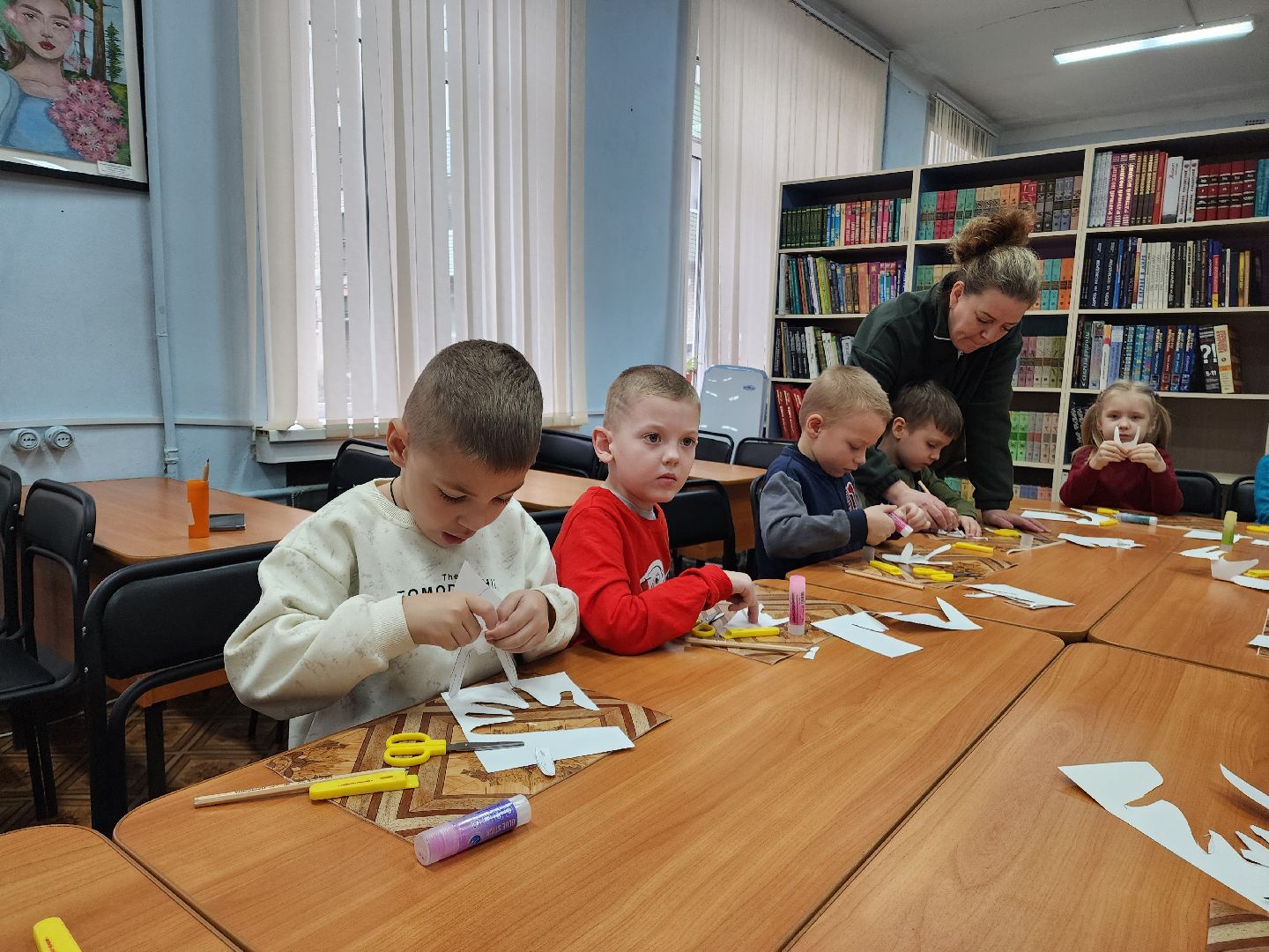 дети, шатурская детская библиотека, шатура, агния барто,