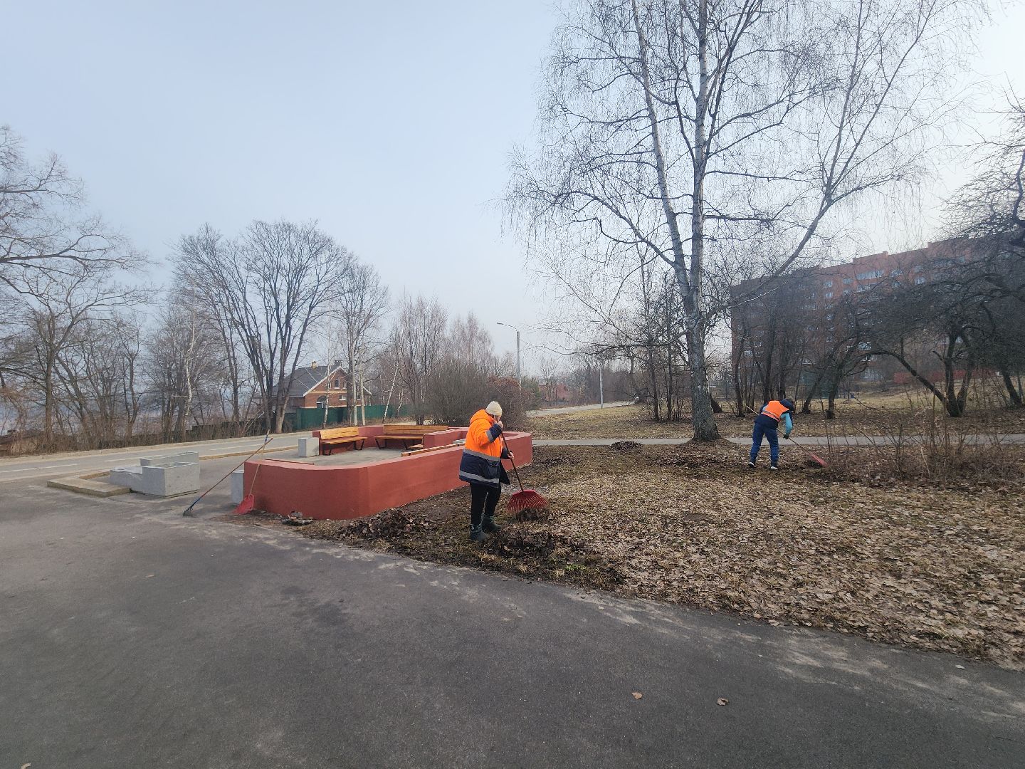 пущино, серпухов, уборка,