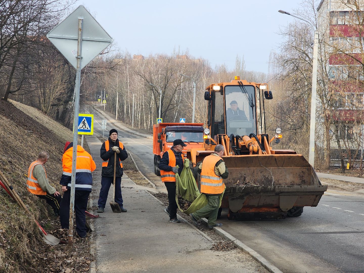 пущино, серпухов, уборка,