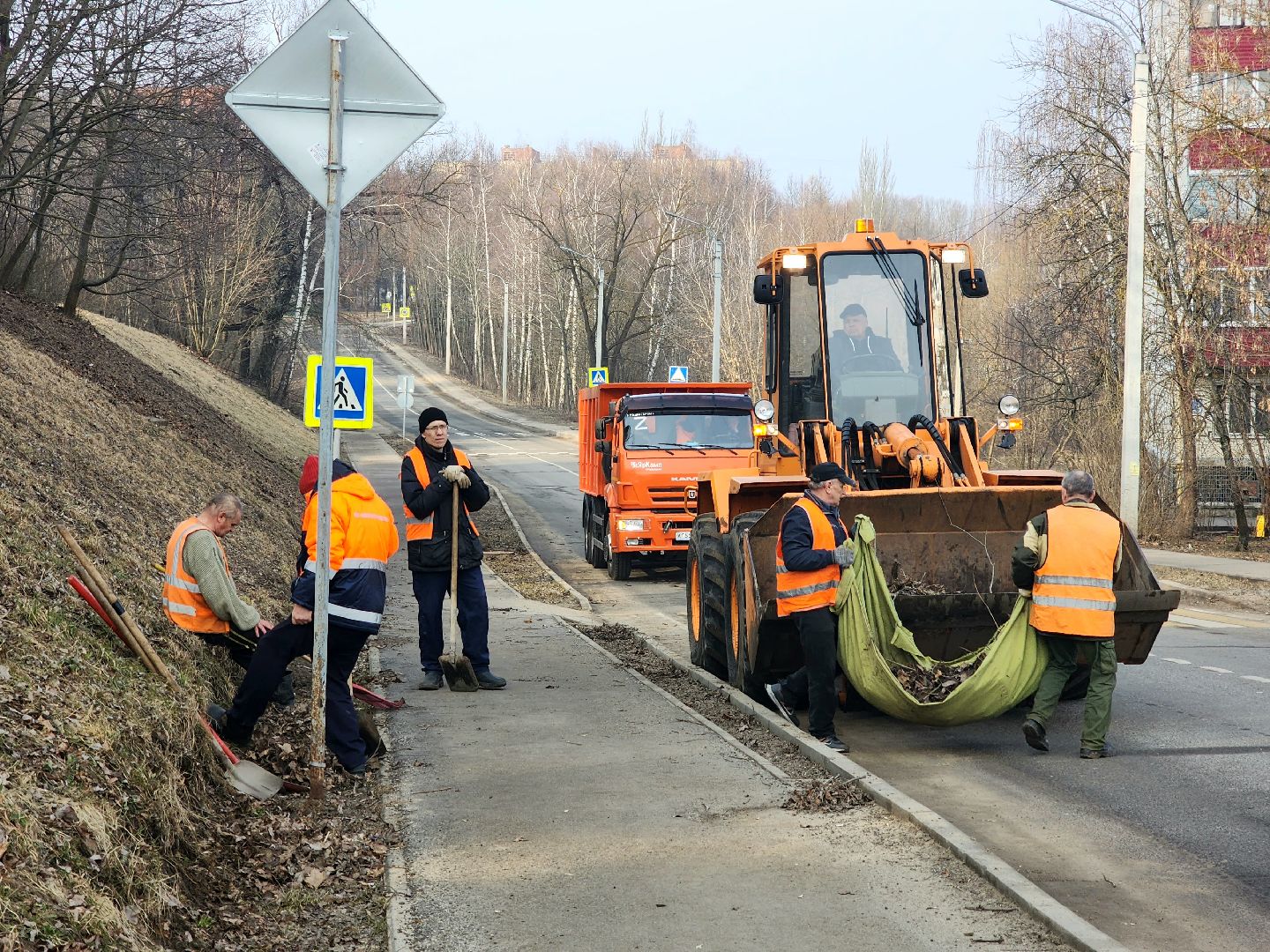 пущино, серпухов, уборка,