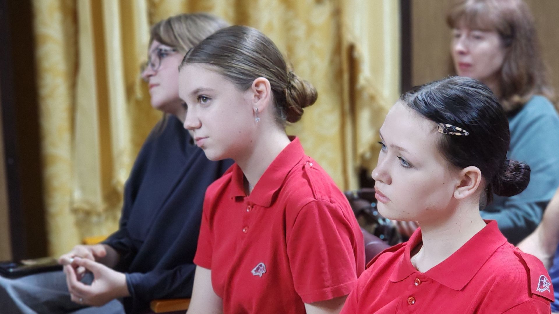 волоколамск, Центр реабилитации слепых, встреча с молодежью,