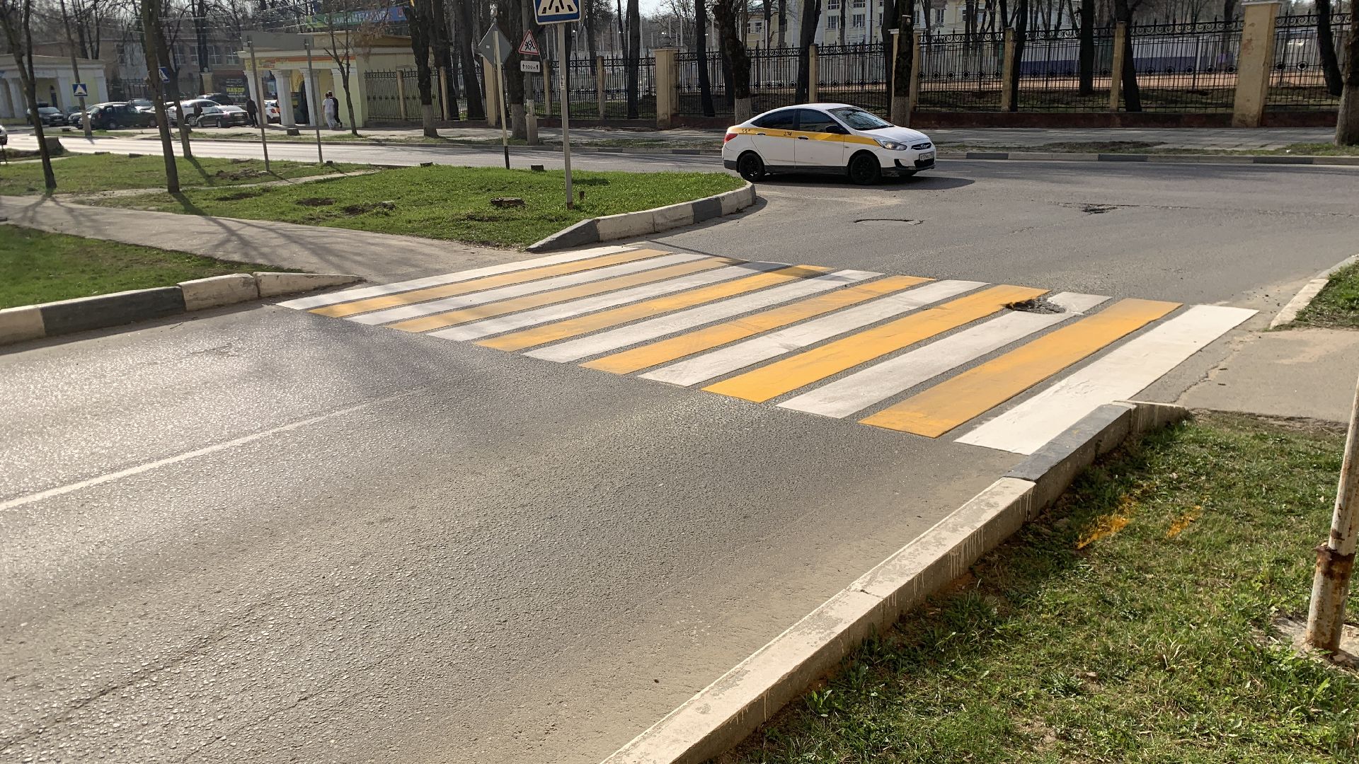 Ступино, дороги, пешеходный переход