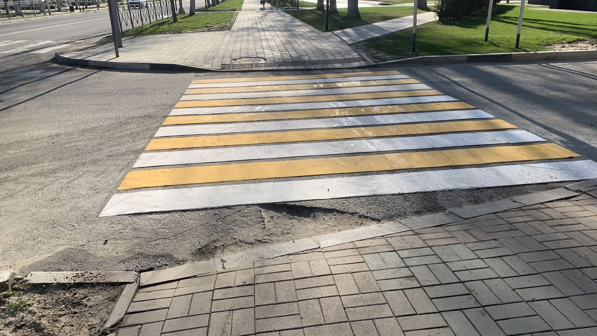 Ступино, дороги, пешеходный переход