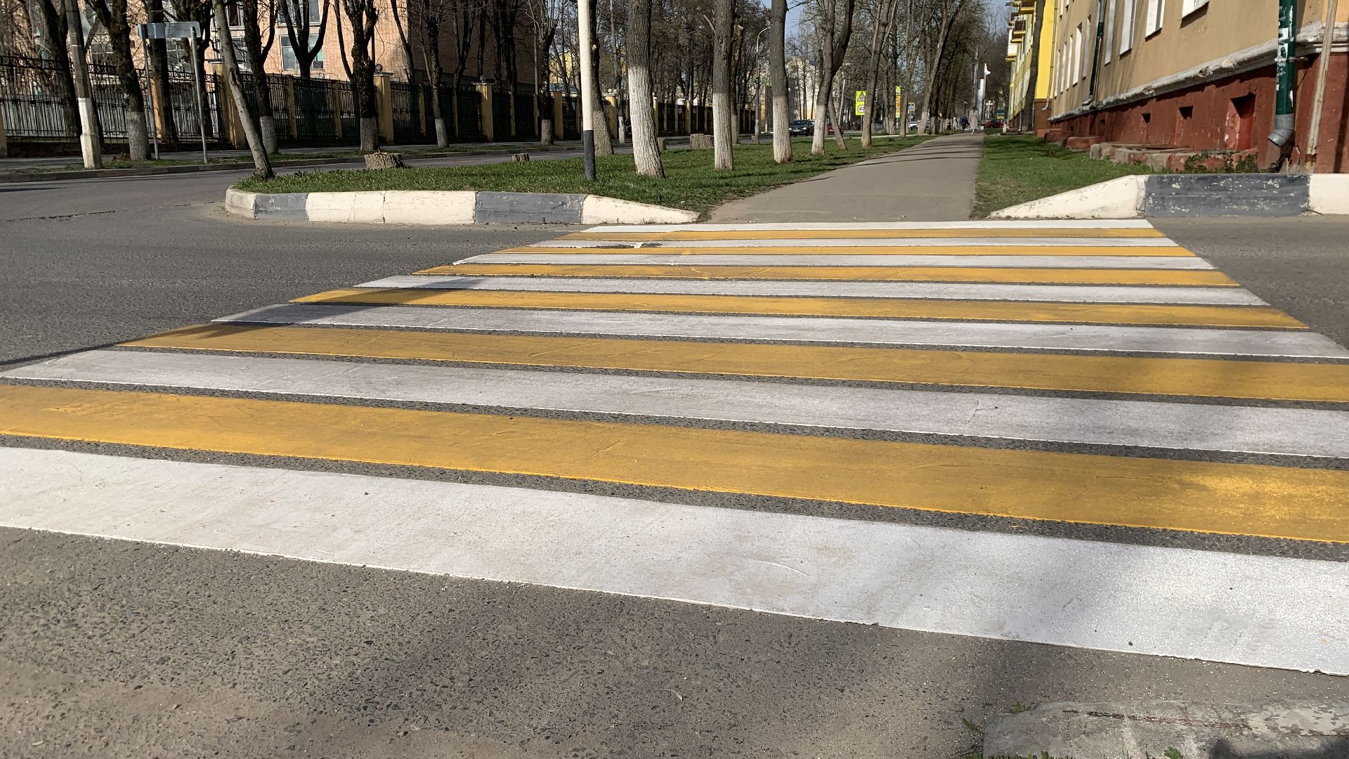 Ступино, дороги, пешеходный переход