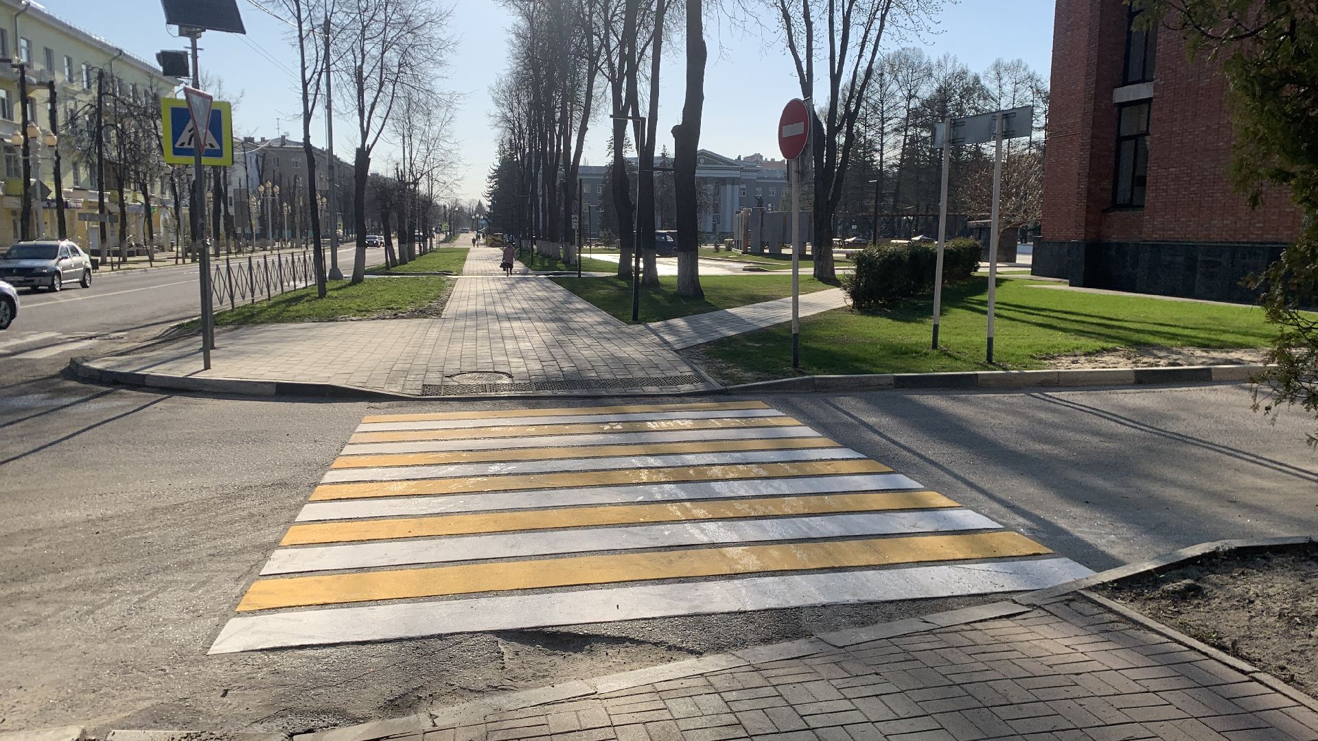 Ступино, дороги, пешеходный переход