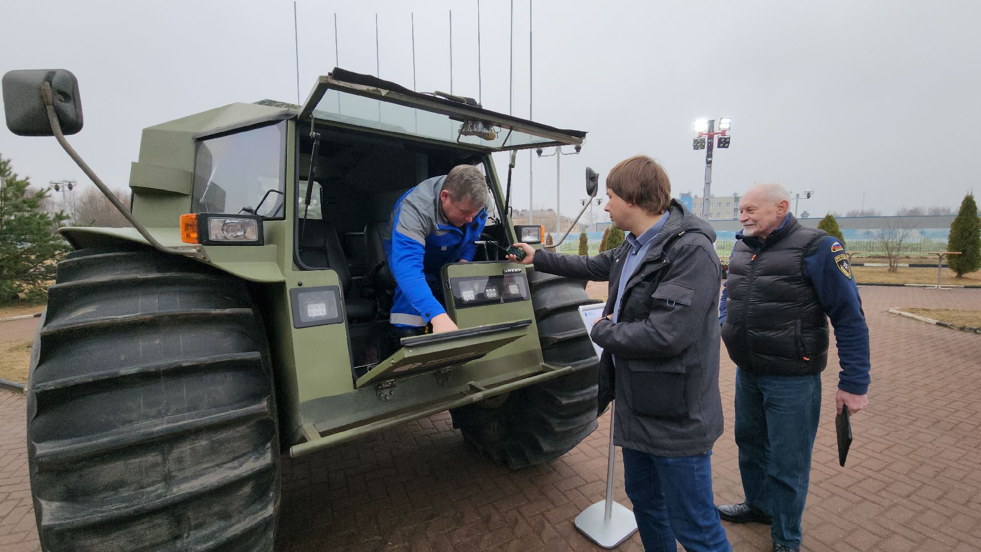 Руза, Мчс, Россети, Выставка техники, Дввс, Безопасность,