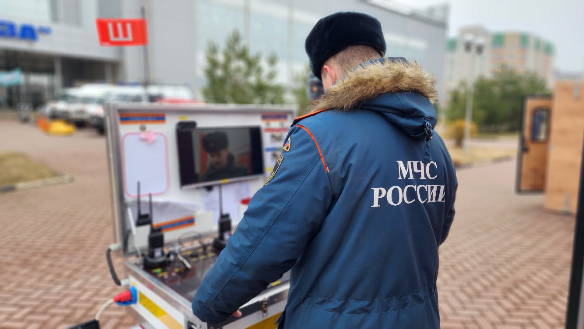 Руза, Мчс, Россети, Выставка техники, Дввс, Безопасность,