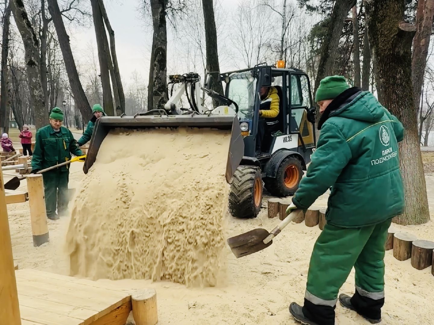 раменское, городской парк, субботник, уборка,