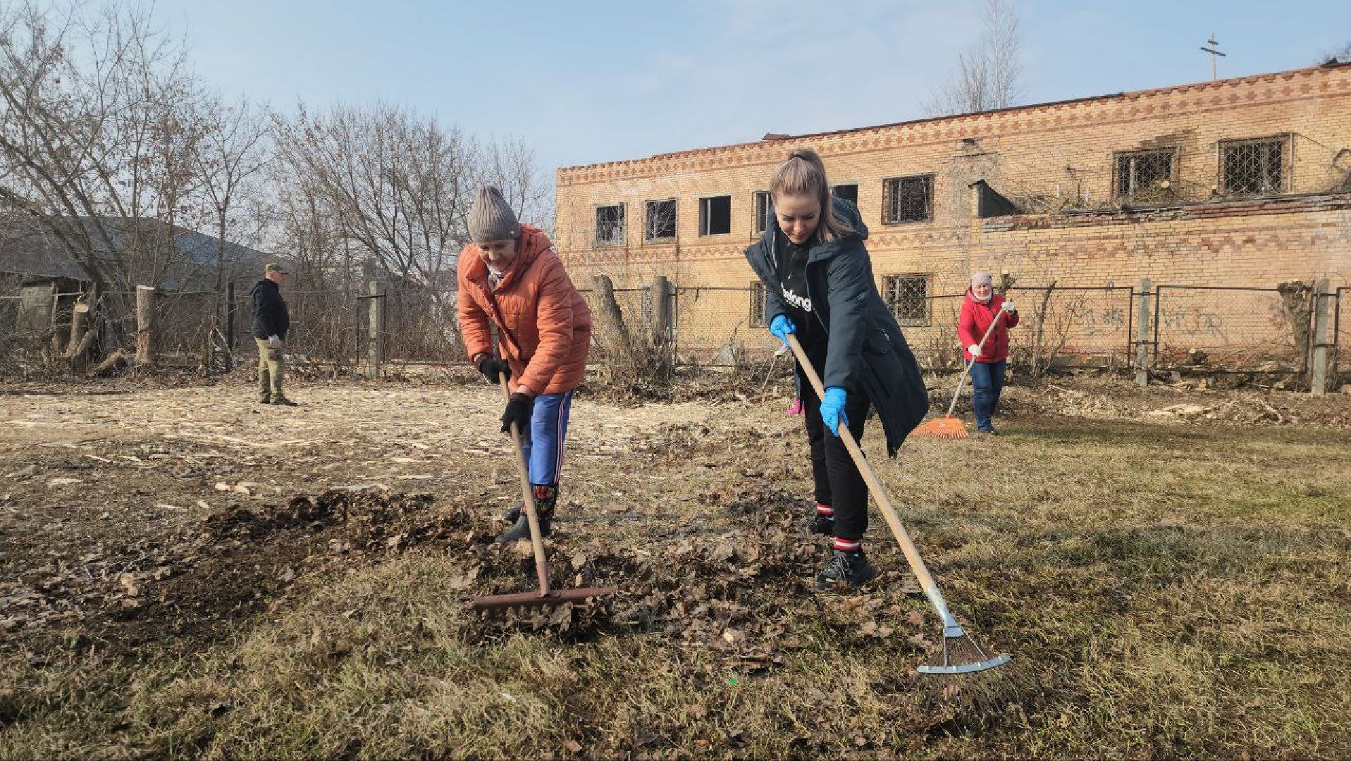 Луховицы, субботник,