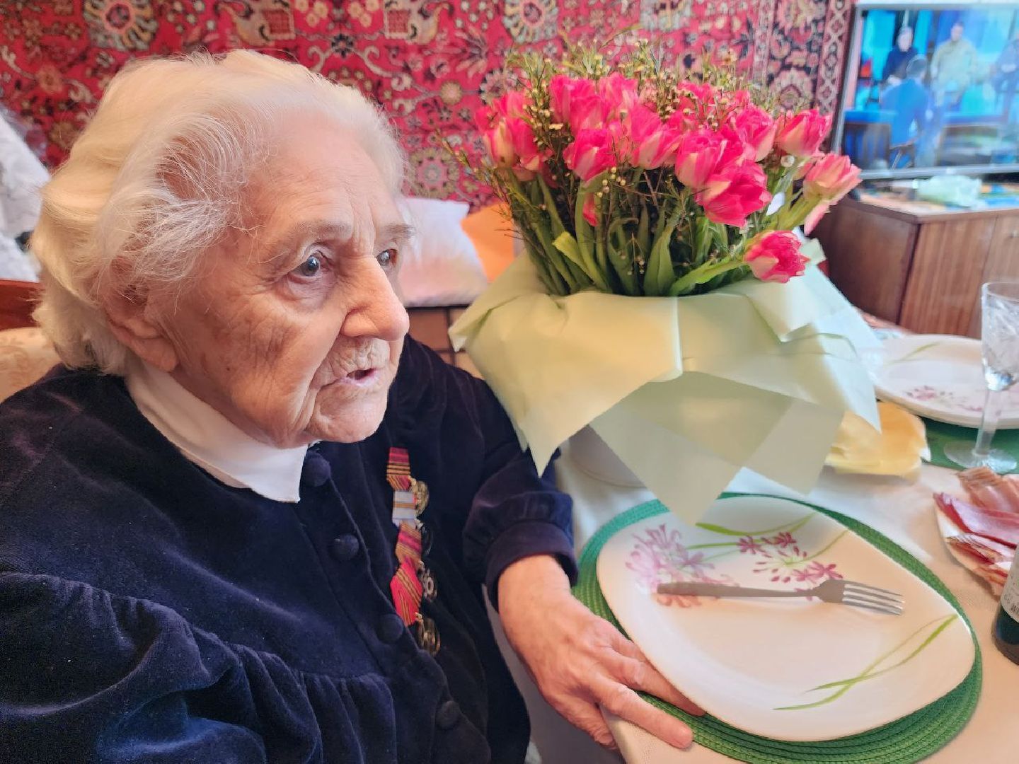 солнечногорск, ветеран, поздравление, медаль, праздник,