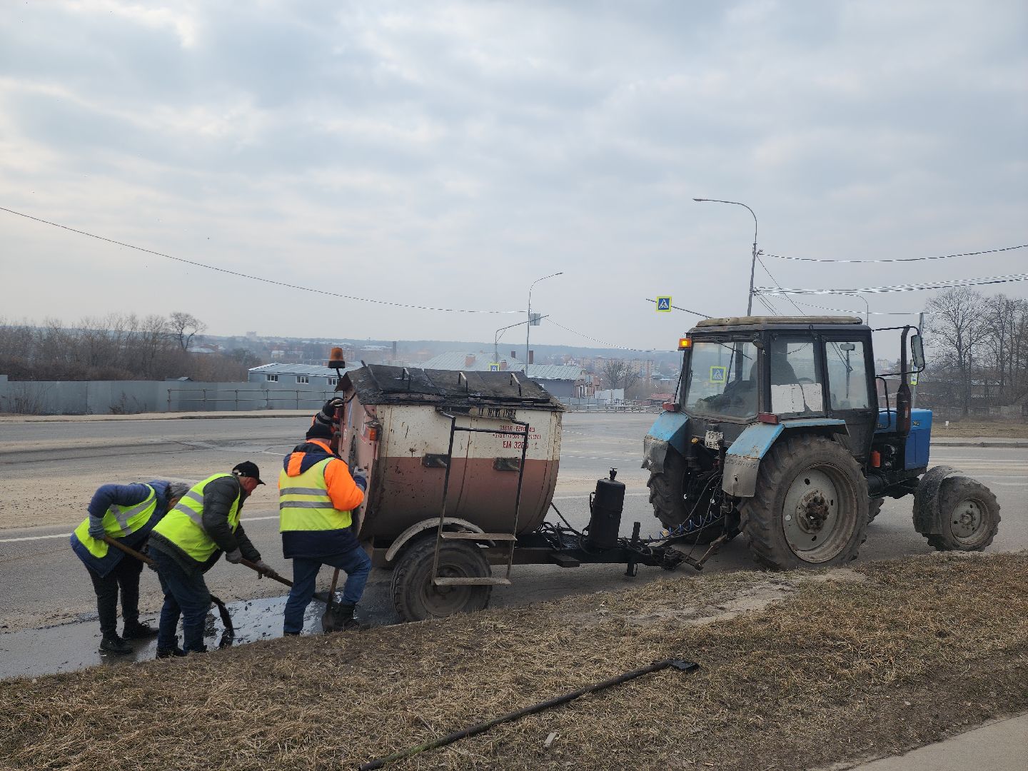 серпухов, подмосковье, ямочный ремонт,