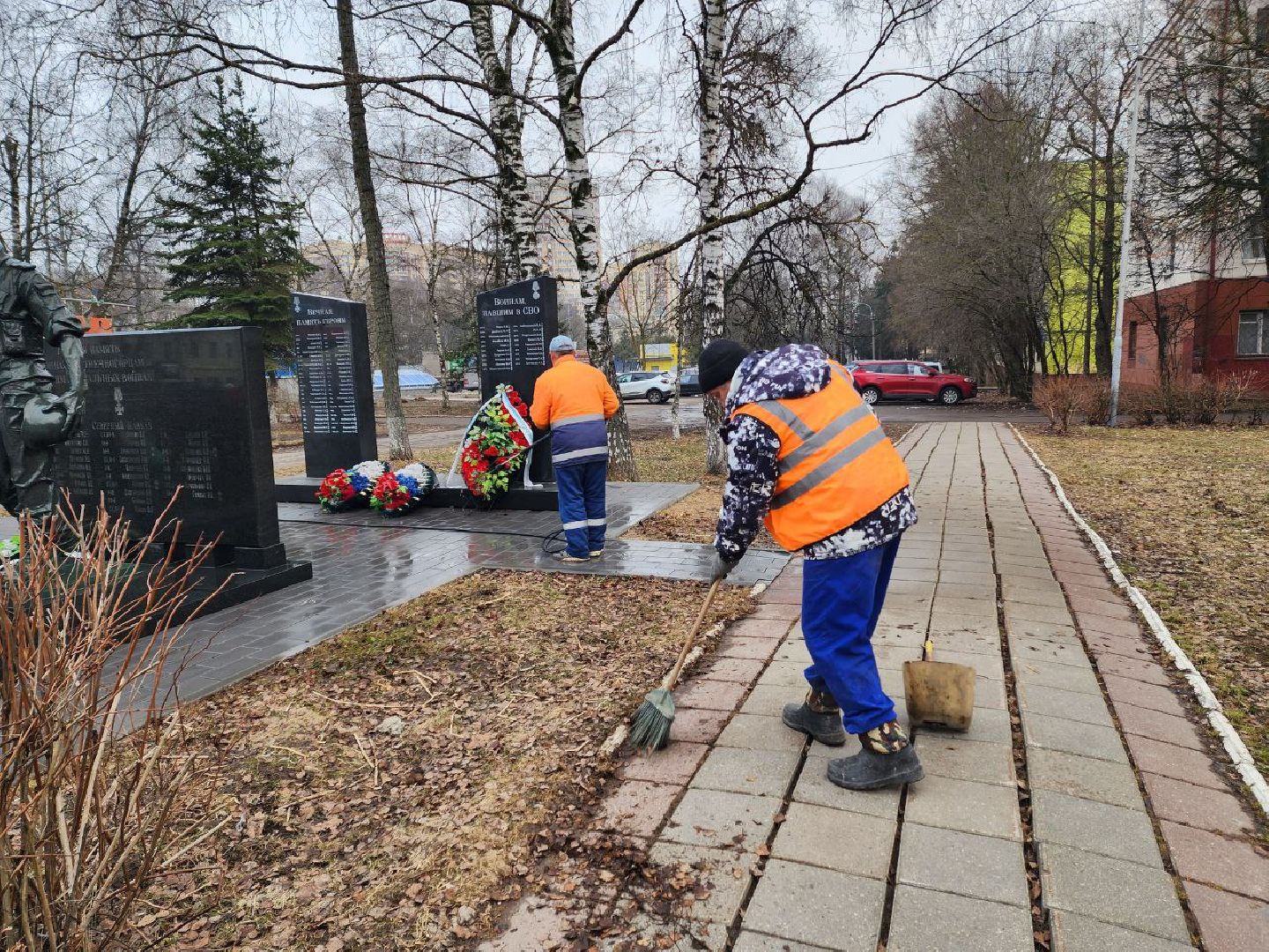 солнечногорск, уборка территорий, коммунальные службы, советская площадь, жители,