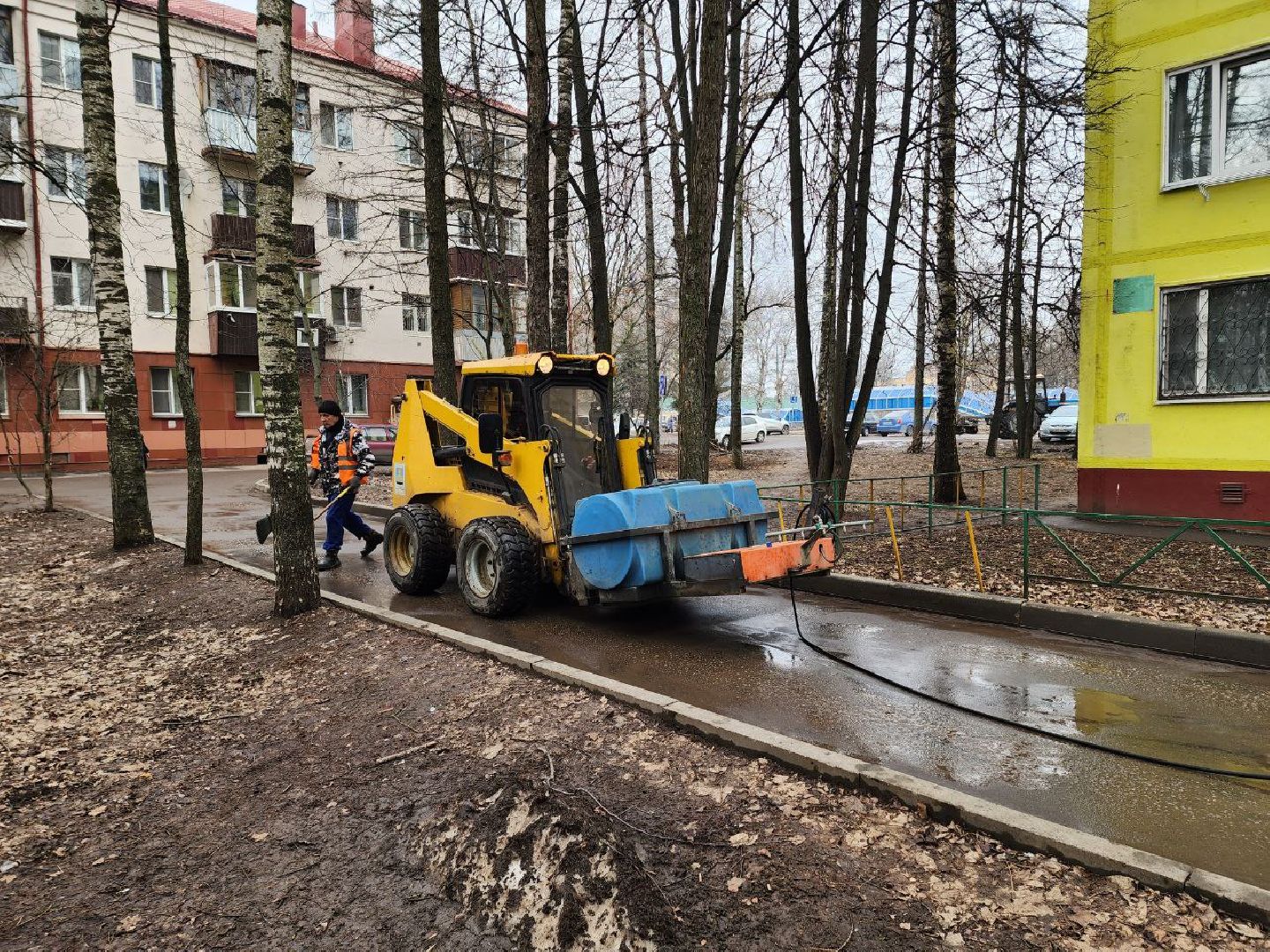 солнечногорск, уборка территорий, коммунальные службы, советская площадь, жители,