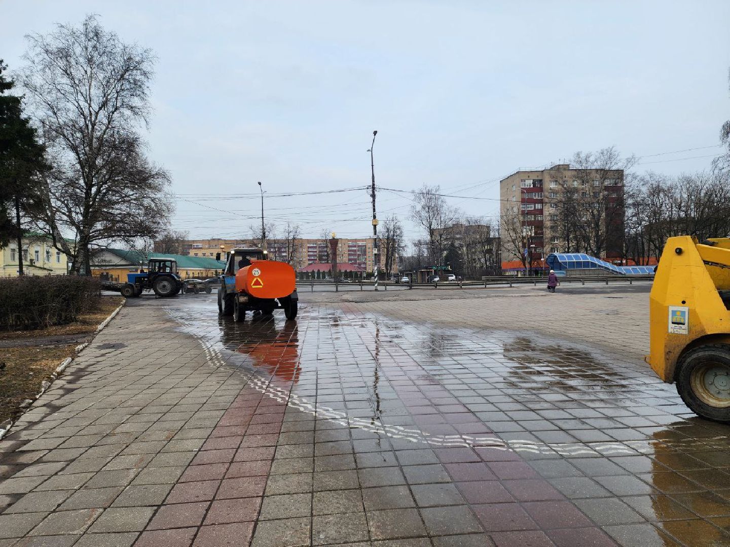 солнечногорск, уборка территорий, коммунальные службы, советская площадь, жители,