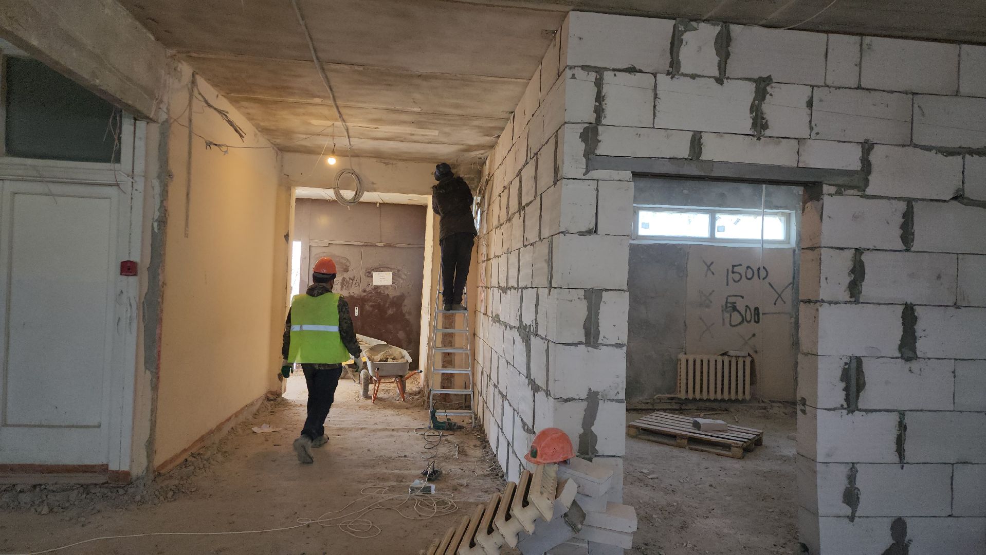 серпухов, капремонт школы, подмосковье, президентская программа,