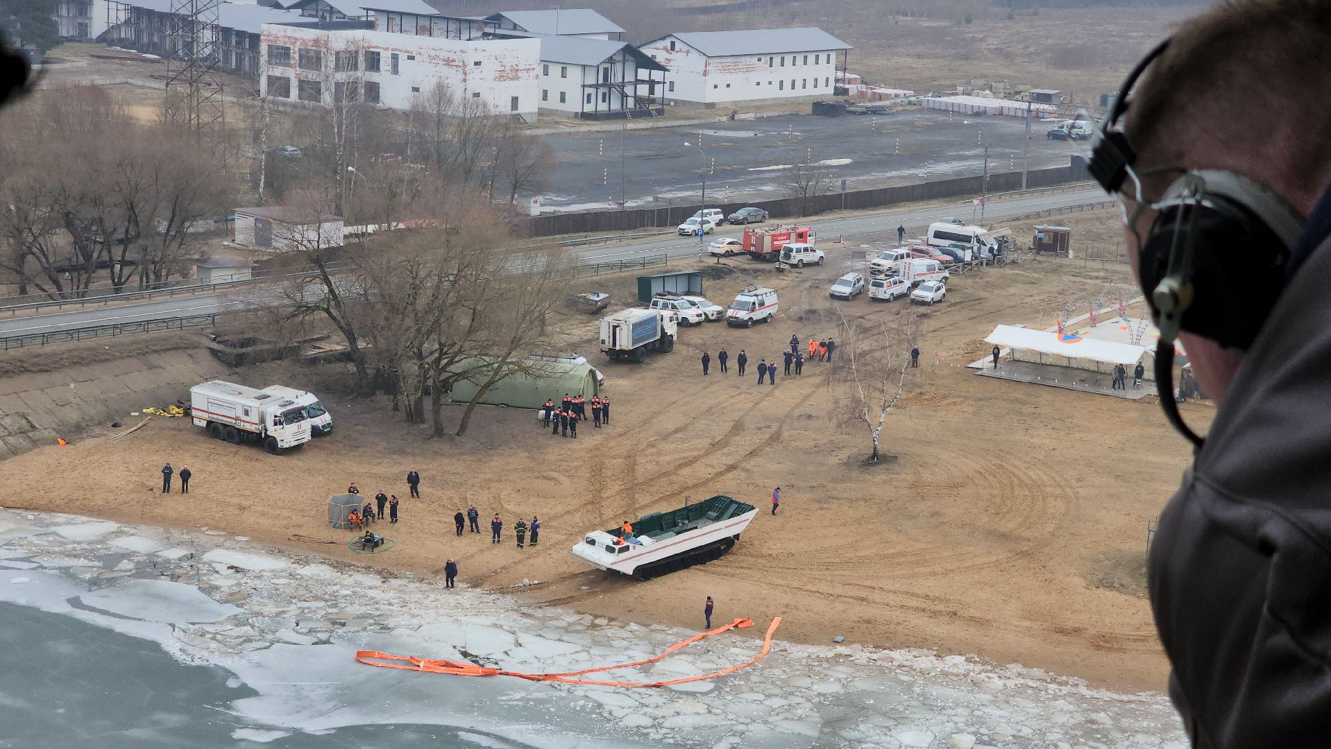 Руза, рузский городской округ, учения мчс, противопаводковые мероприятия, мчс россии, вертикалки,