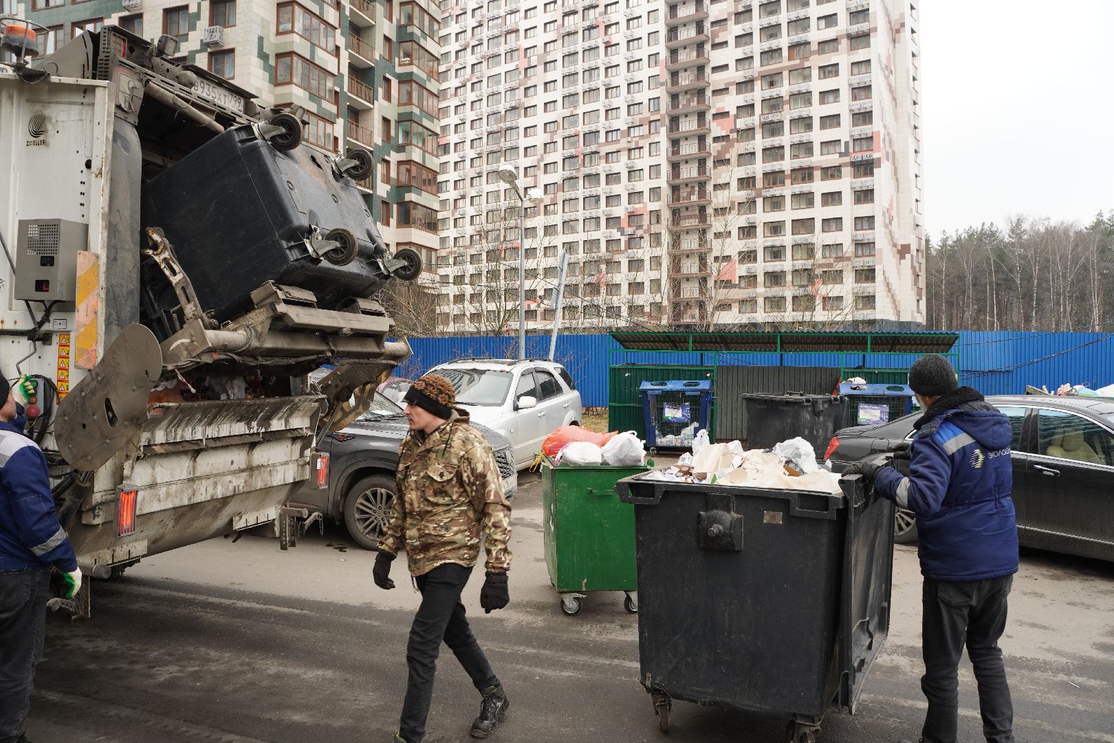 котельники, уборка города, мусорные контейнеры, мусорные площадки, администрация,