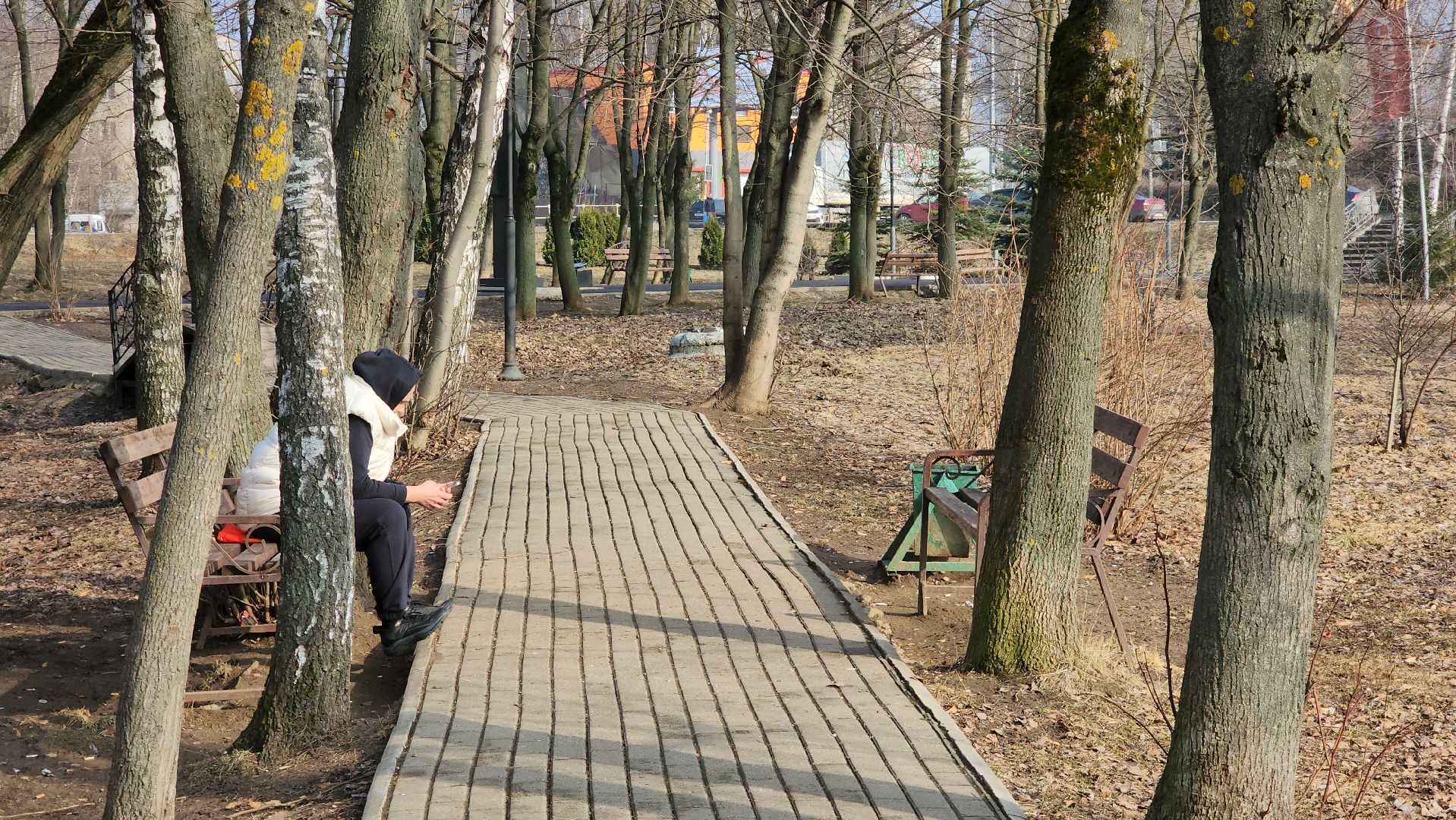 Сквер, благоустройство 2023, Лобня,