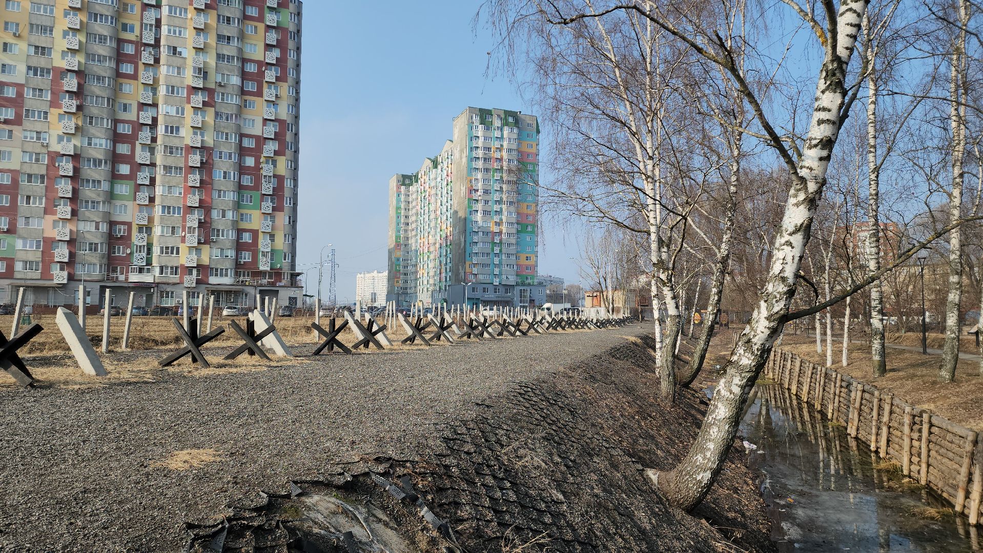 Сквер, благоустройство 2023, Лобня,