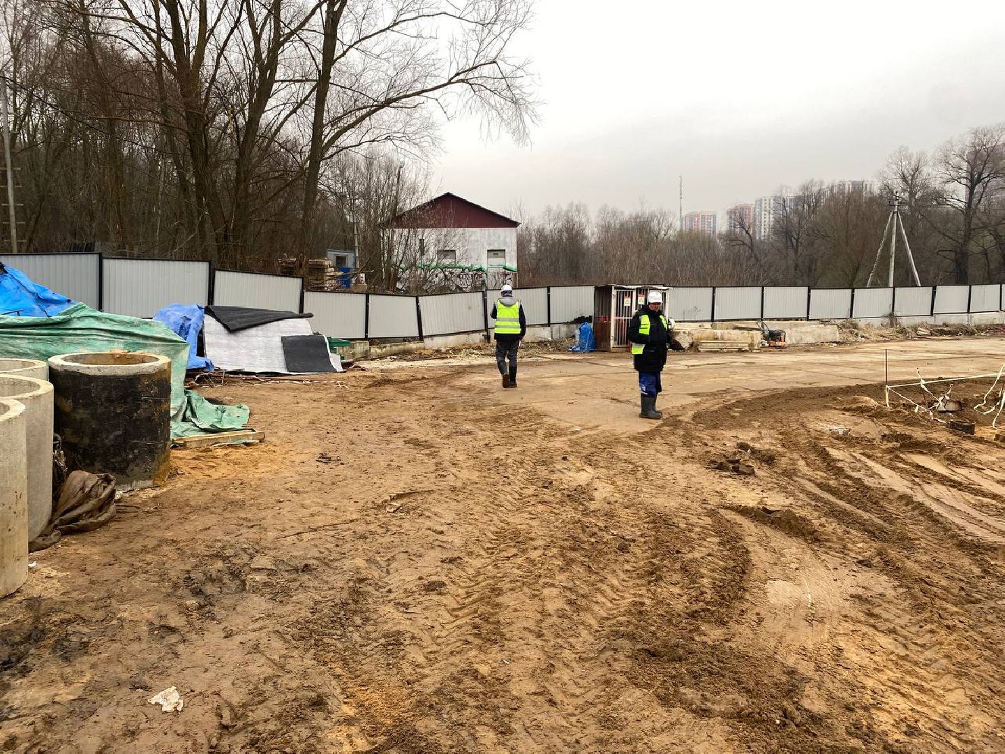 Самолет, ЖК Большое Путилково, очистные сооружения,