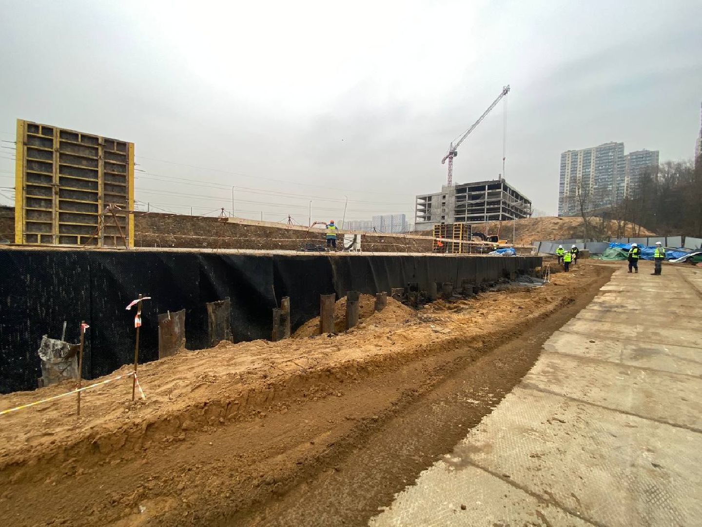 Самолет, ЖК Большое Путилково, очистные сооружения,