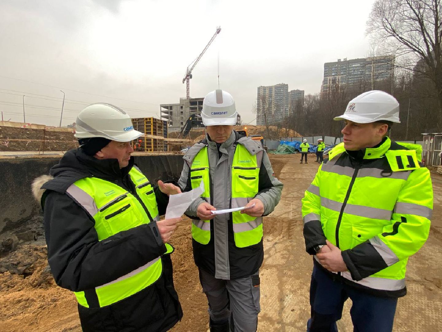 Самолет, ЖК Большое Путилково, очистные сооружения,