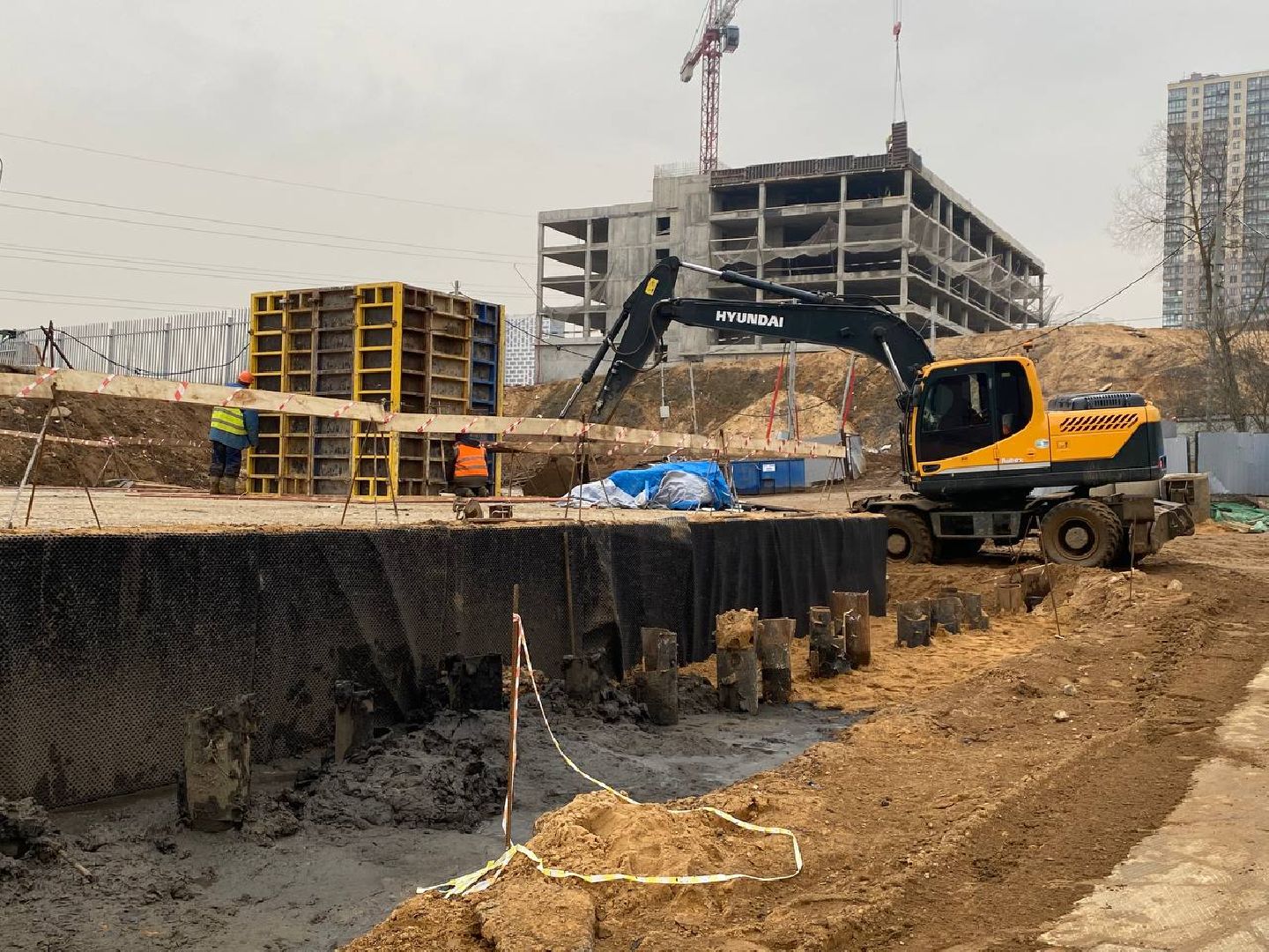 Самолет, ЖК Большое Путилково, очистные сооружения,