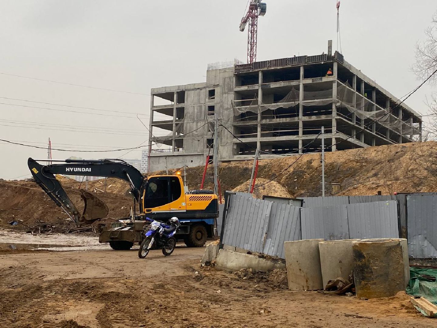 Самолет, ЖК Большое Путилково, очистные сооружения,