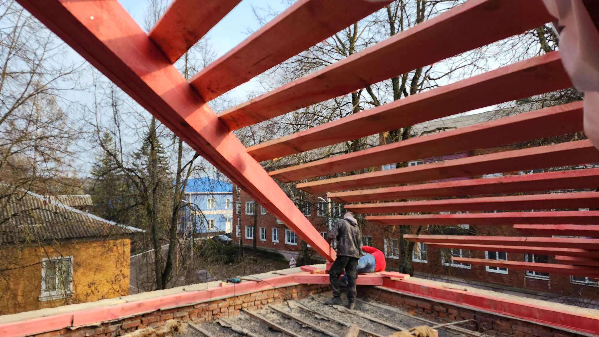 жкх, ремонт крыши, волоколамск,