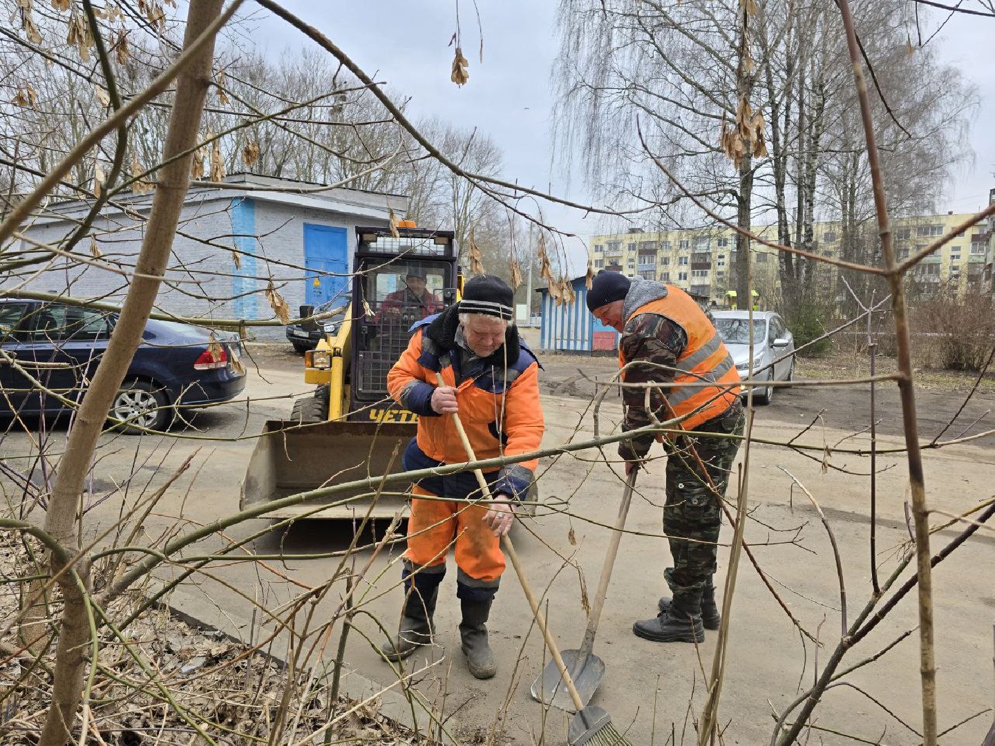 можайск, можайский муниципальный округ, подмосковье, жкх, уборка дворов, дворы, благоустройство,