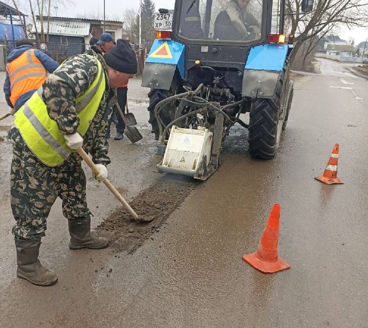 воскресенск, Благоустройство, ямочный ремонт,