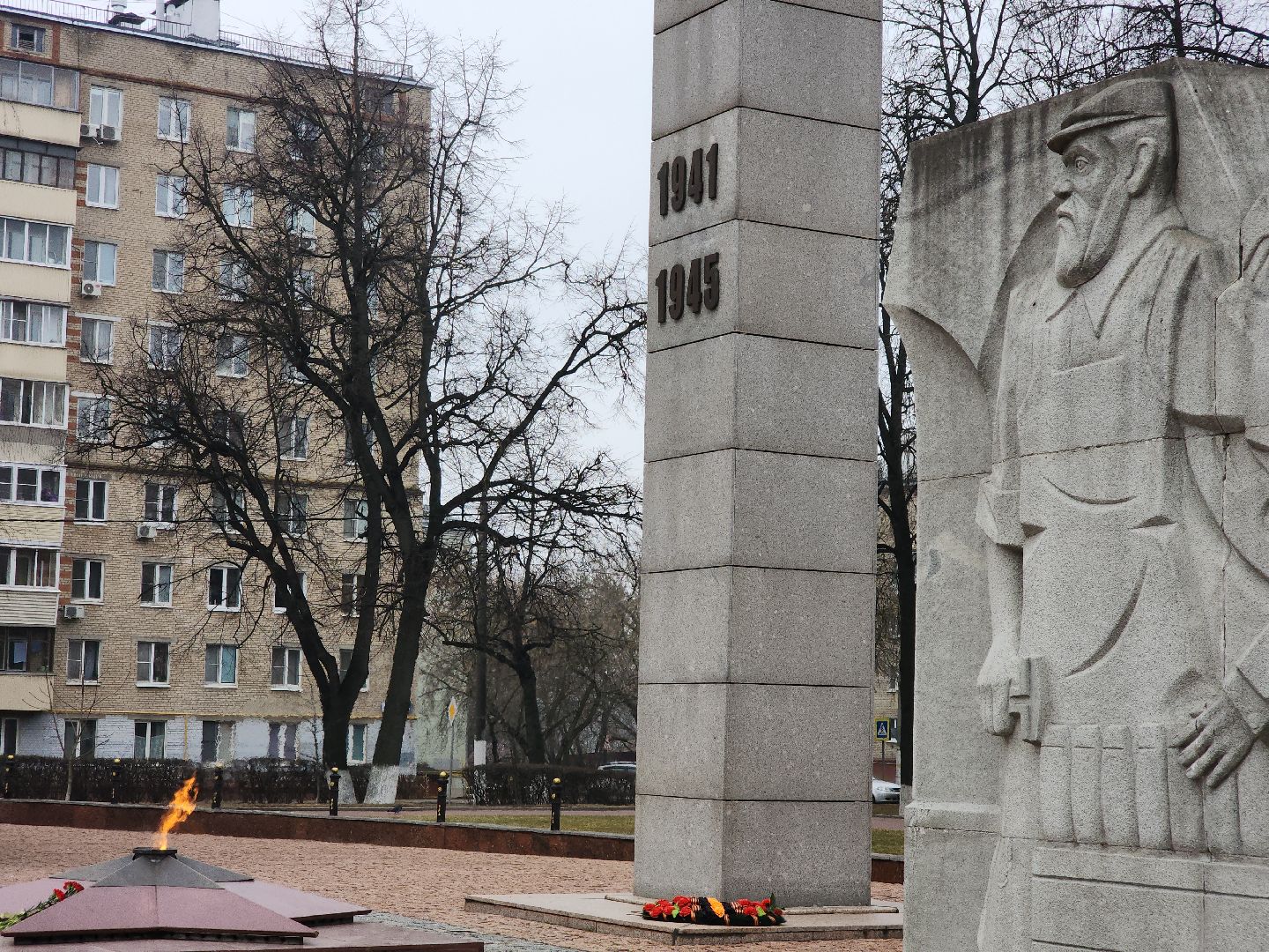 Подольск, 80 лет победе, мемориал, Площадь славы, музей подолье,