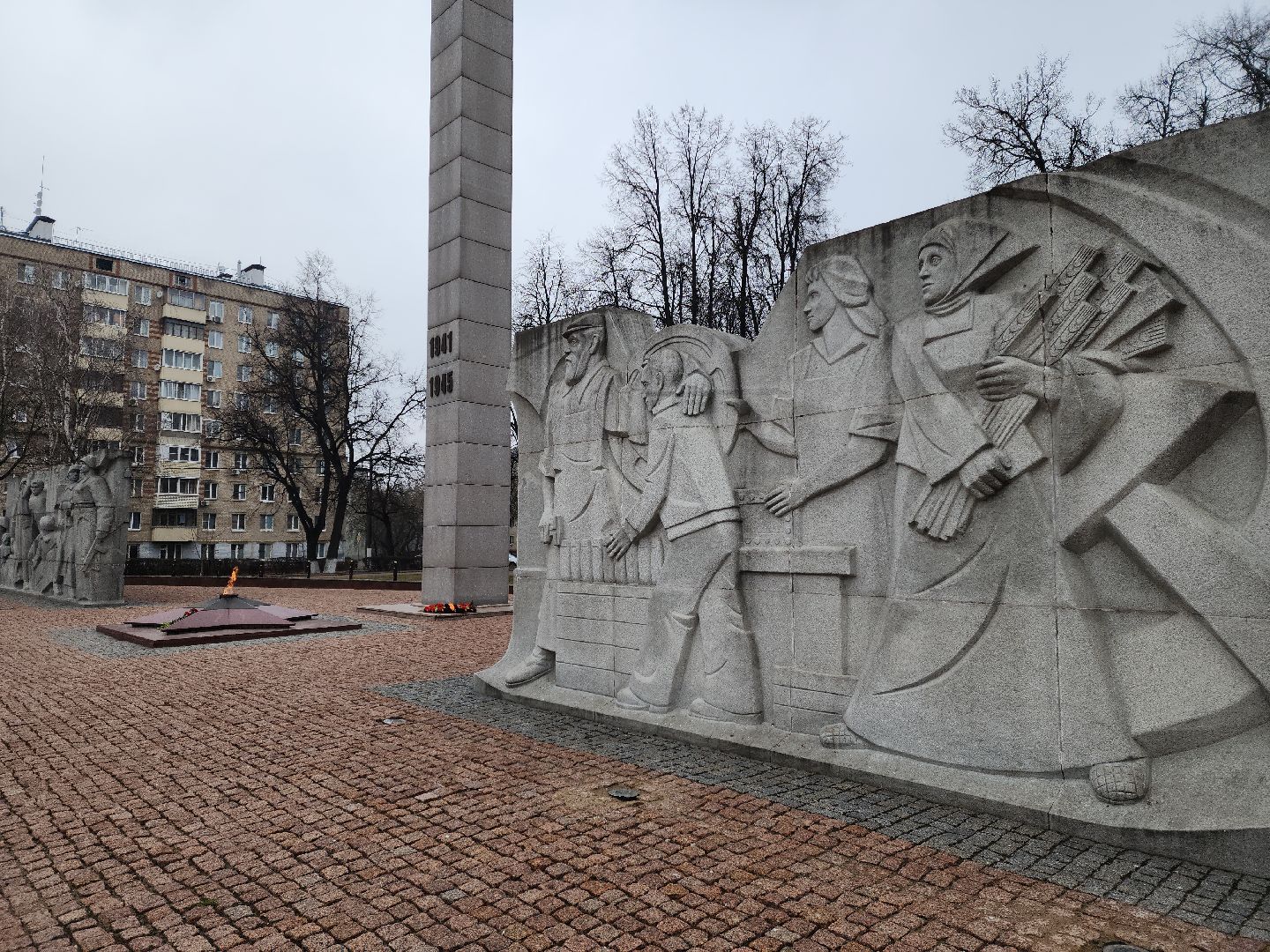 Подольск, 80 лет победе, мемориал, Площадь славы, музей подолье,