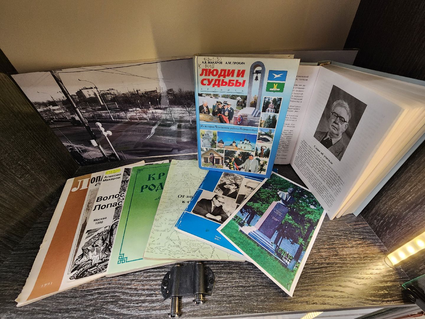 Чехов, улица Лопасненская, центральная библиотека, модельная библиотека, отдел Краеведческая среда, культурные коды, Алексей Прокин, архив газет, краеведение,