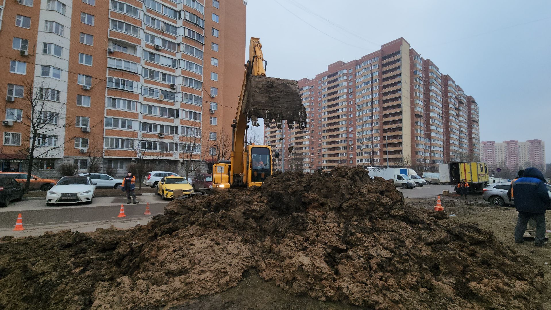 авария водопровод, красногорск, чп, водоканал,