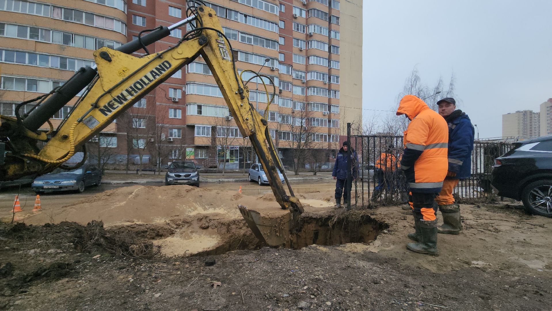 авария водопровод, красногорск, чп, водоканал,