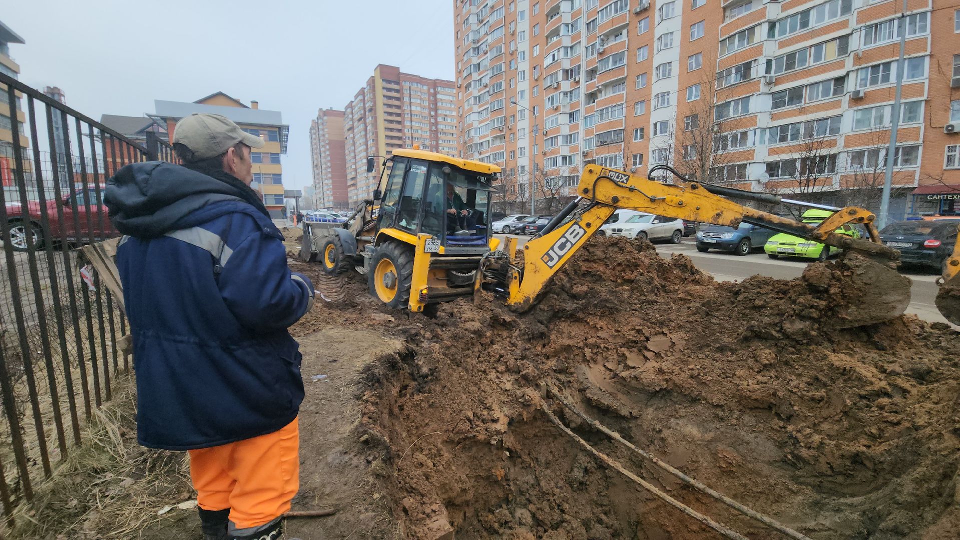 авария водопровод, красногорск, чп, водоканал,