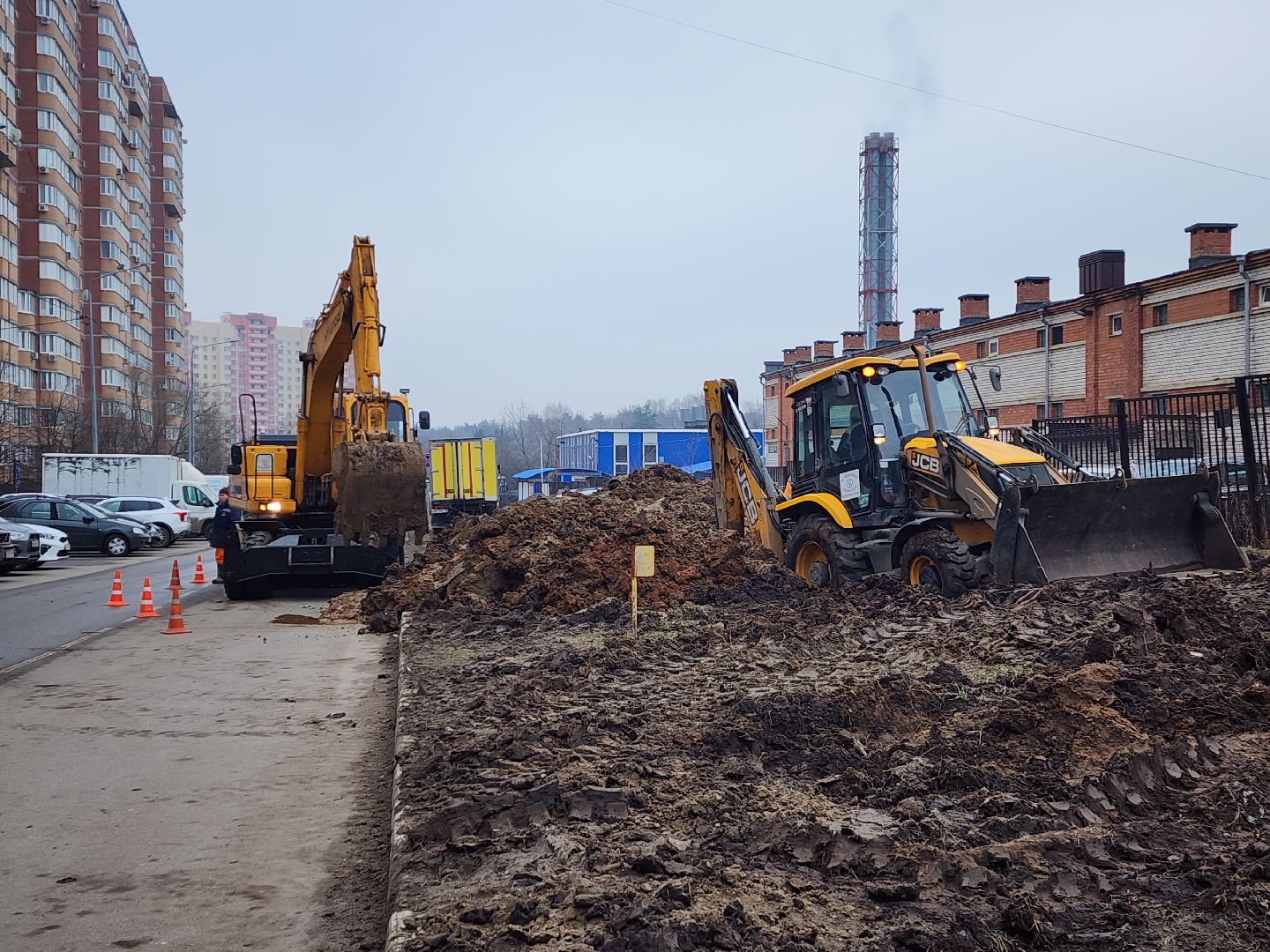 авария водопровод, красногорск, чп, водоканал,